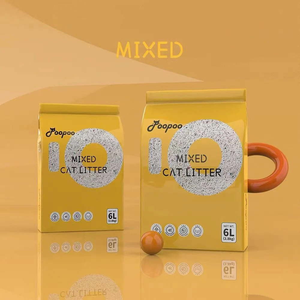 POOPOO Original Tofu & Bentonite Mixed Cat Litter - Image 8