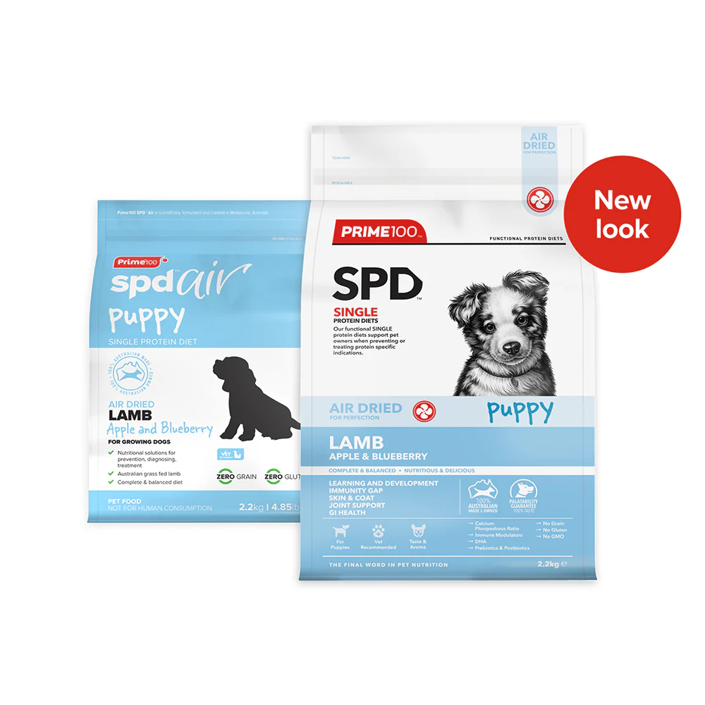 PRIME100 Lamb Air Dried Apple & Blueberry Puppy Dog Food 2.2kg - Image 3