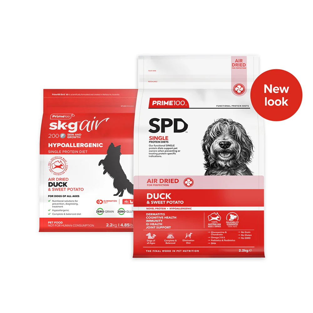 PRIME100 SPD Air Dried Duck & Sweet Potato Adult Dog Food 2.2kg - Image 3