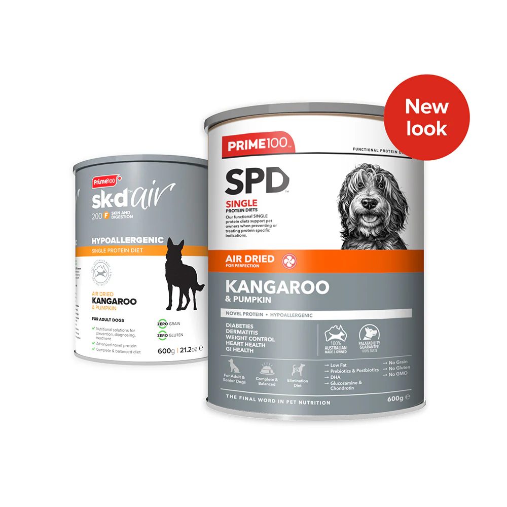 PRIME100 SPD Air Dried Kangaroo & Pumpkin Adult Dog Food 600g - Image 3