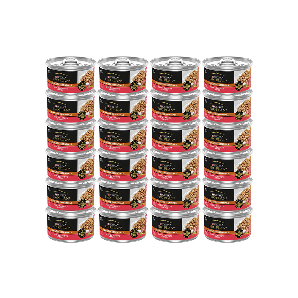 PRO PLAN Beef Entrée With Carrots In Gravy Wet Cat Food 85g - Image 8