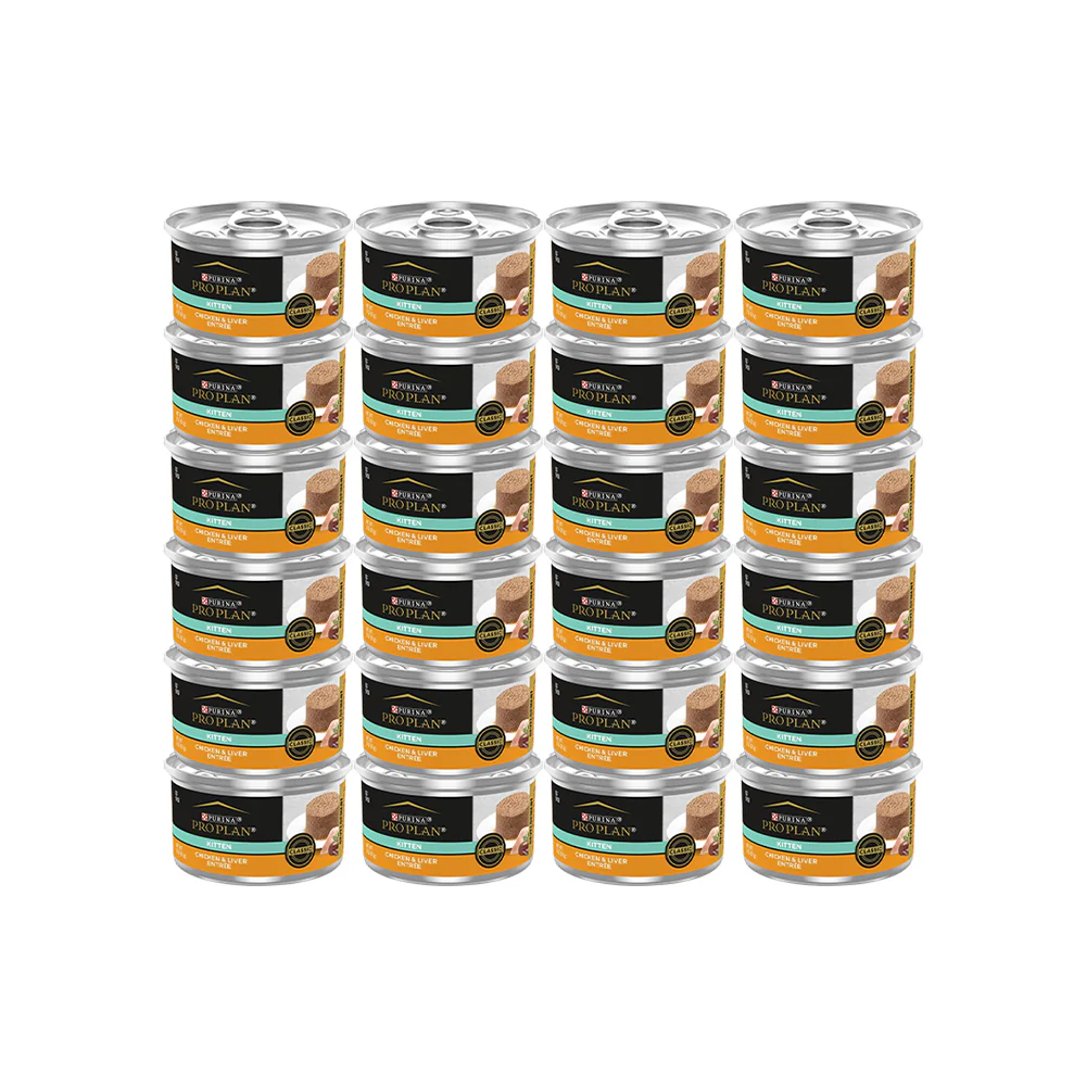 PRO PLAN Chicken Liver Entree Kitten Wet Cat Food - Image 2