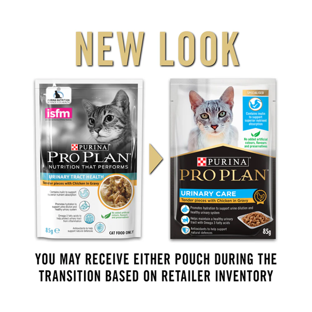 PRO PLAN Urinary Care Tender Pieces With Chicken In Gravy Adult Wet Cat Food - Image 2