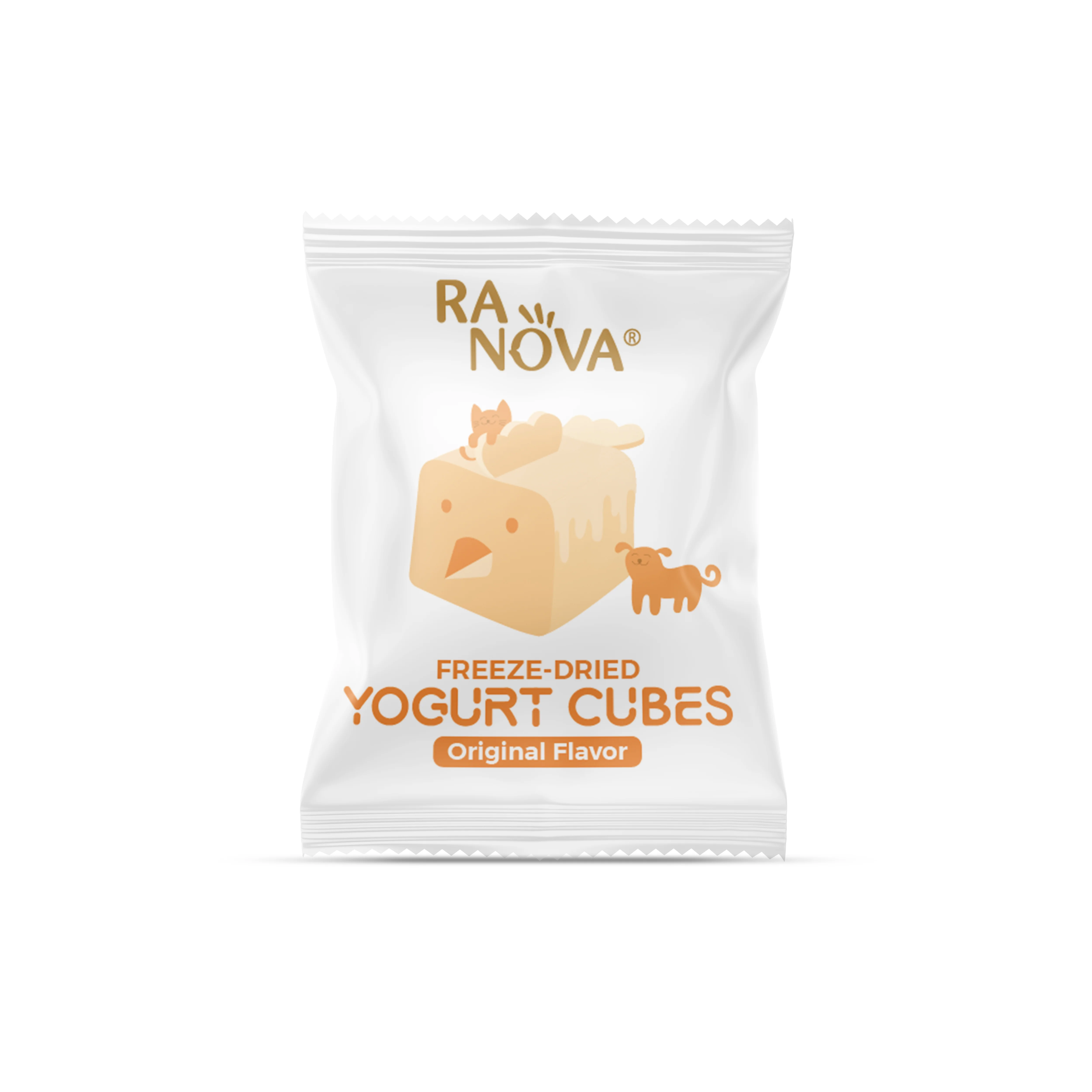 RANOVA Yogurt Cubes Mixed Flavor Freeze Dried Pet Treats 40g - Image 5