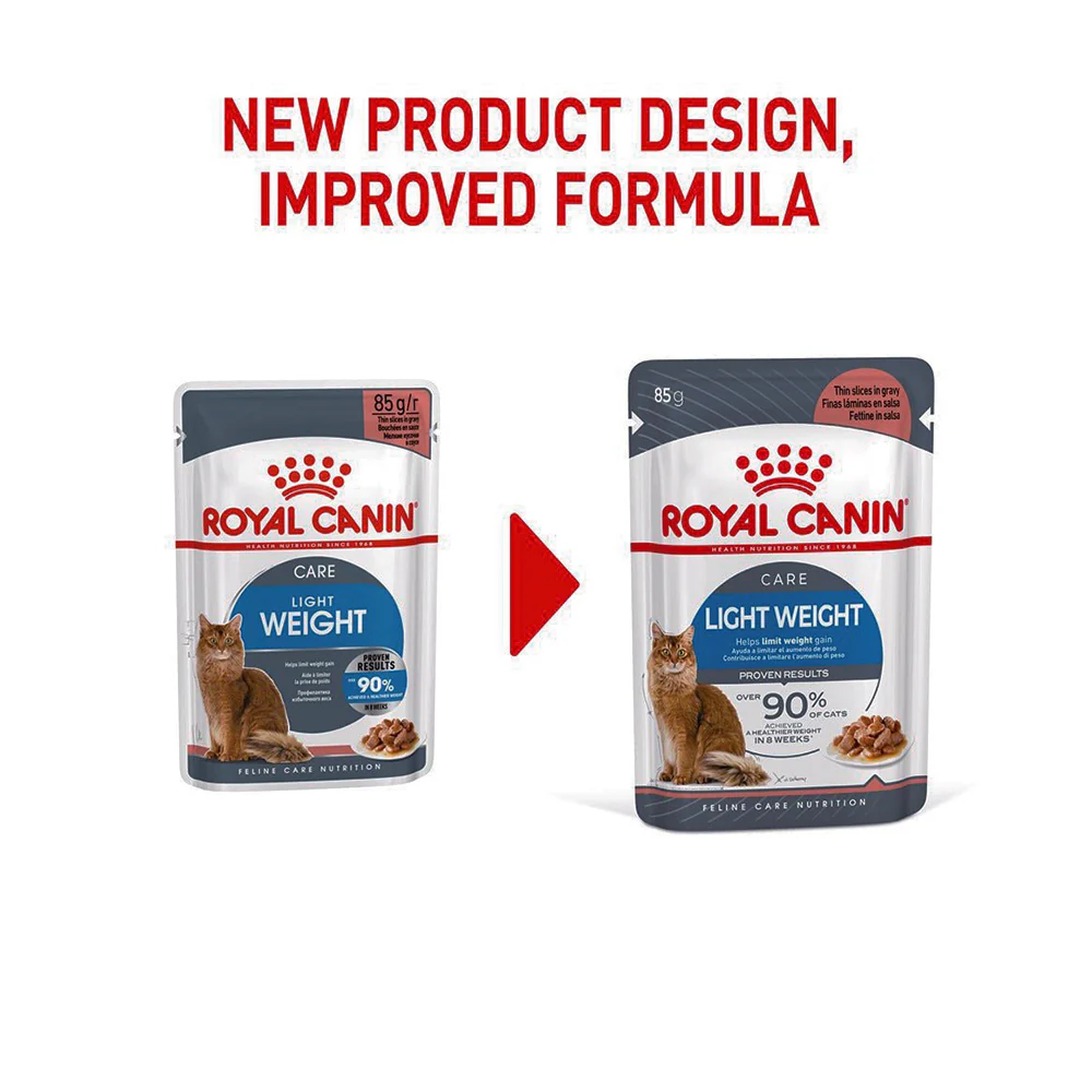 ROYAL CANIN Light Weight Care Gravy Wet Cat Food 85g - Image 2