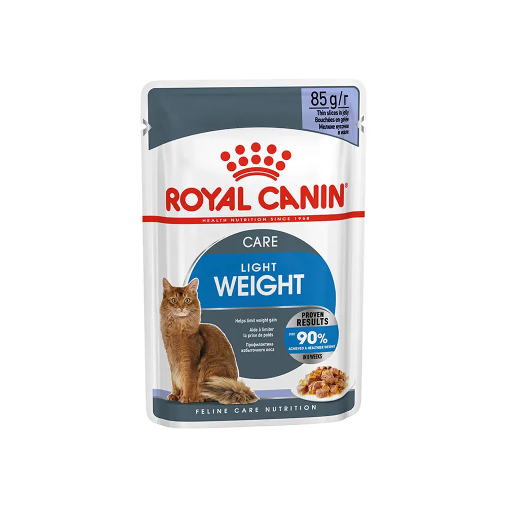 ROYAL CANIN Light Weight Care Jelly Wet Cat Food 85g - Image 2