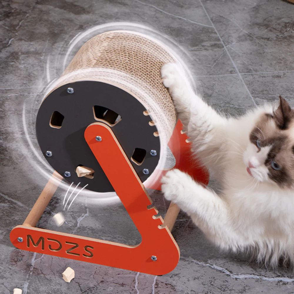 Scratch-resistant Ferris Wheel Cat Scratcher - Image 4