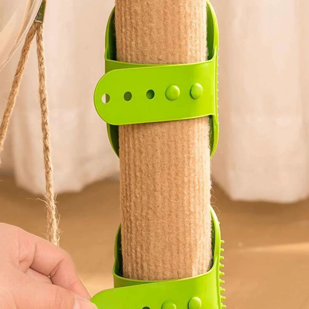 Silicone Cat Self Groomer – Corner & Furniture Mount Brush 1Pcs Random - Image 3