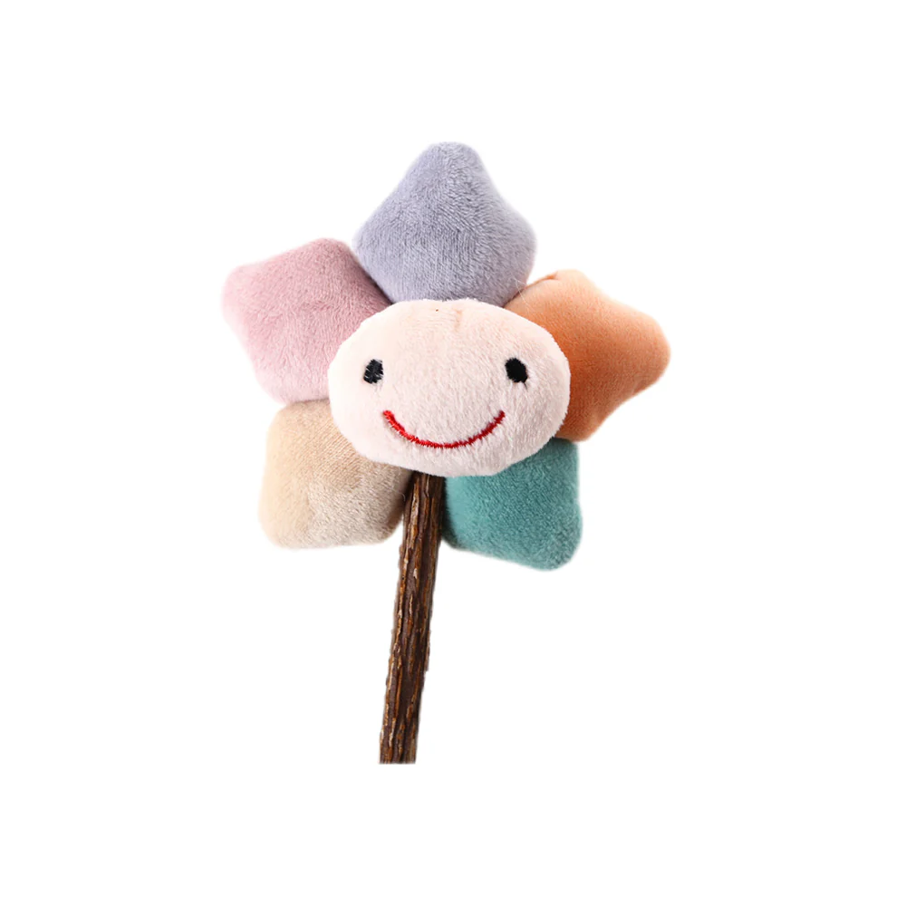 Silvervine Stick Cat Plush Toy - Image 5