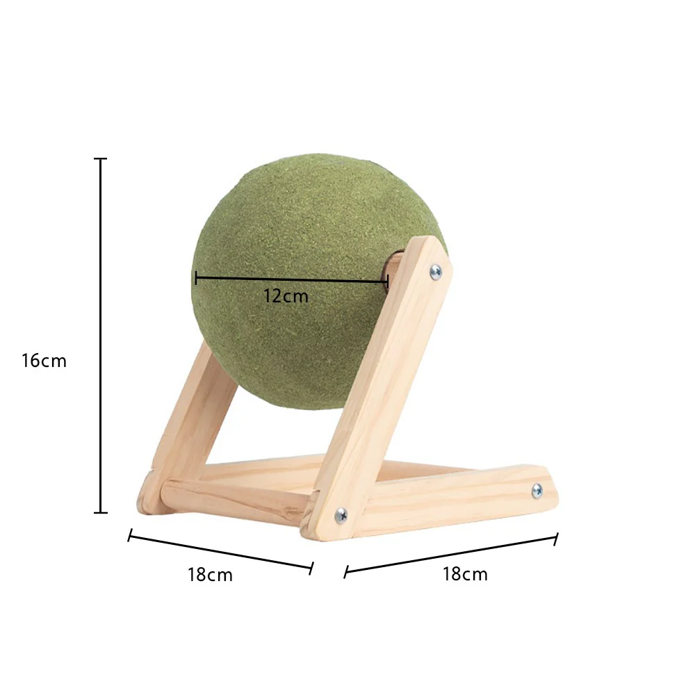 Spherical Triangular Support Cat Scratching Post - Image 2