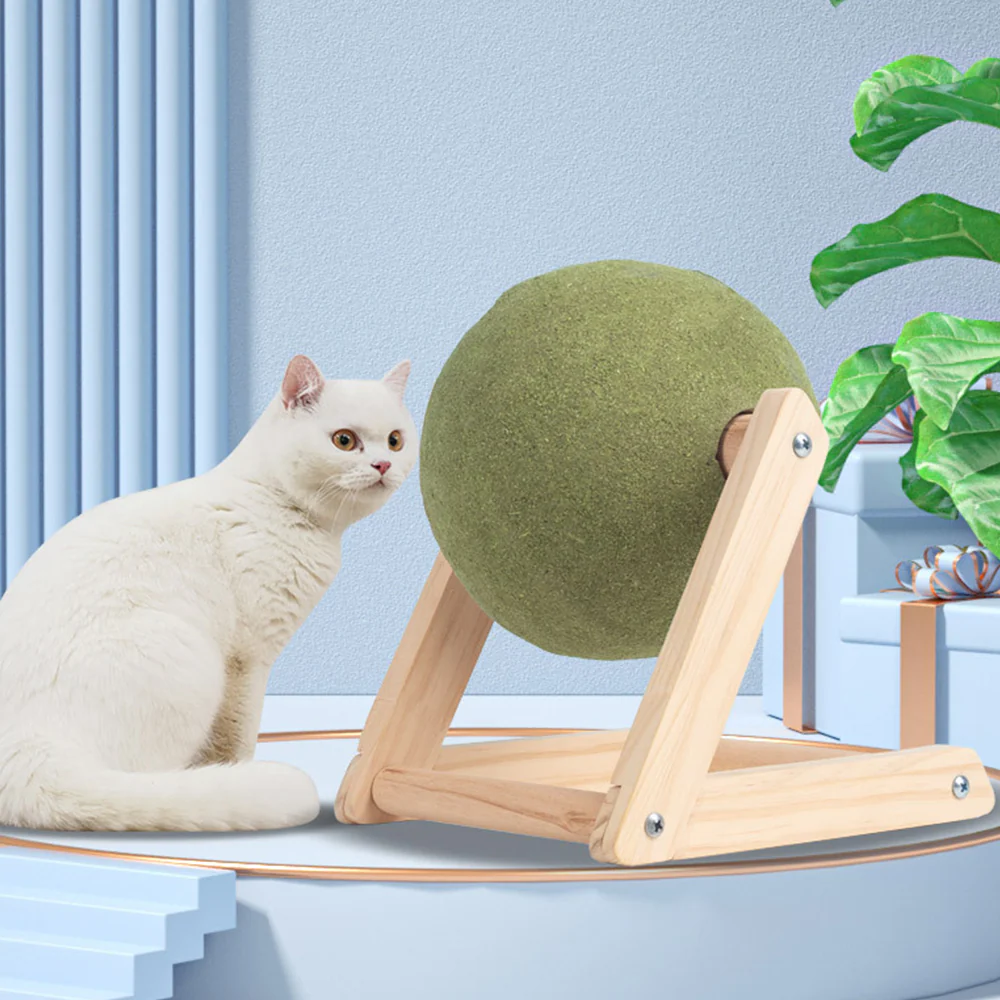 Spherical Triangular Support Cat Scratching Post - Image 5