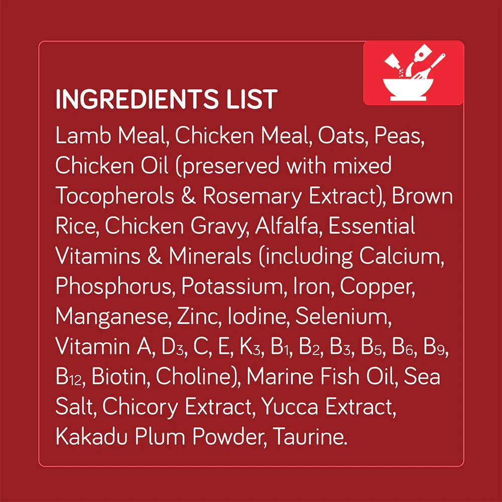 TALENTAIL Lamb with Brown Rice Kibble Dog Food for Adult Dogs 3.5kg - Image 5