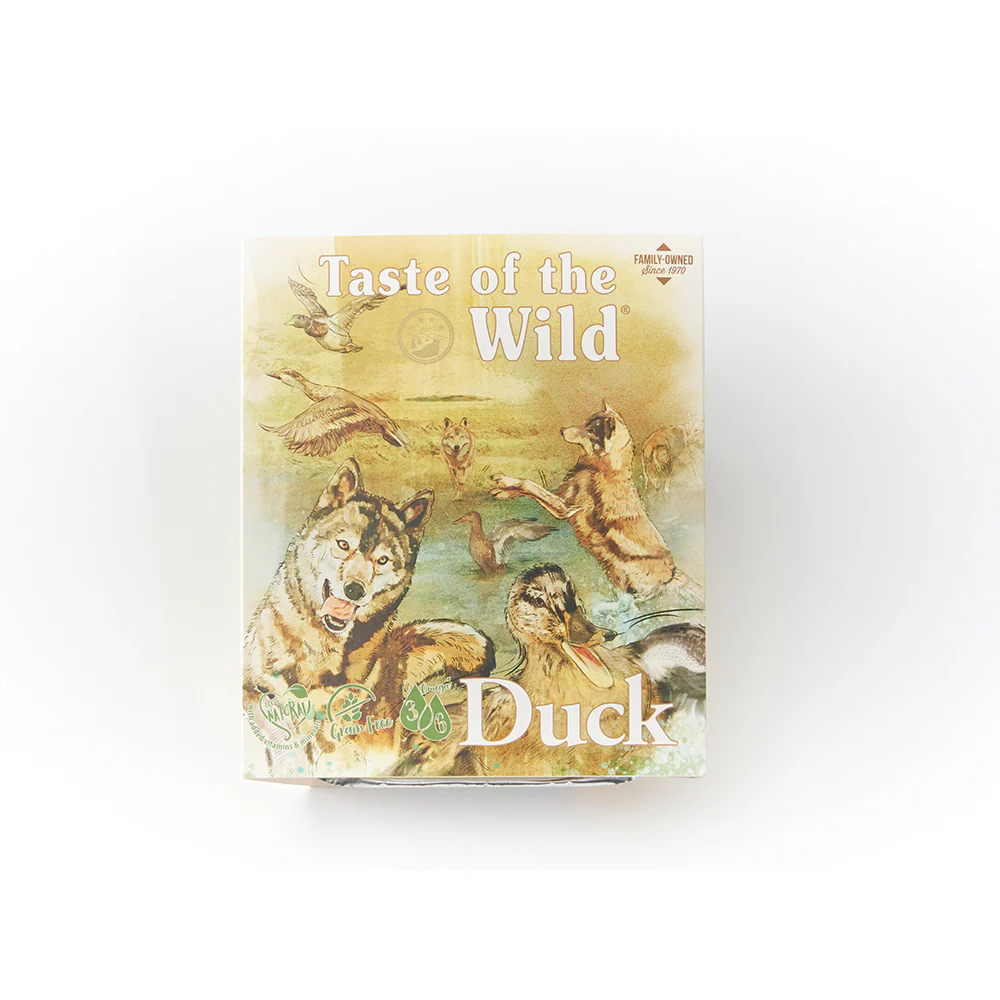 TASTE OF THE WILD Duck And Chicken With Fruit And Vegetable Wet Dog Food 390g x 7 - Image 3