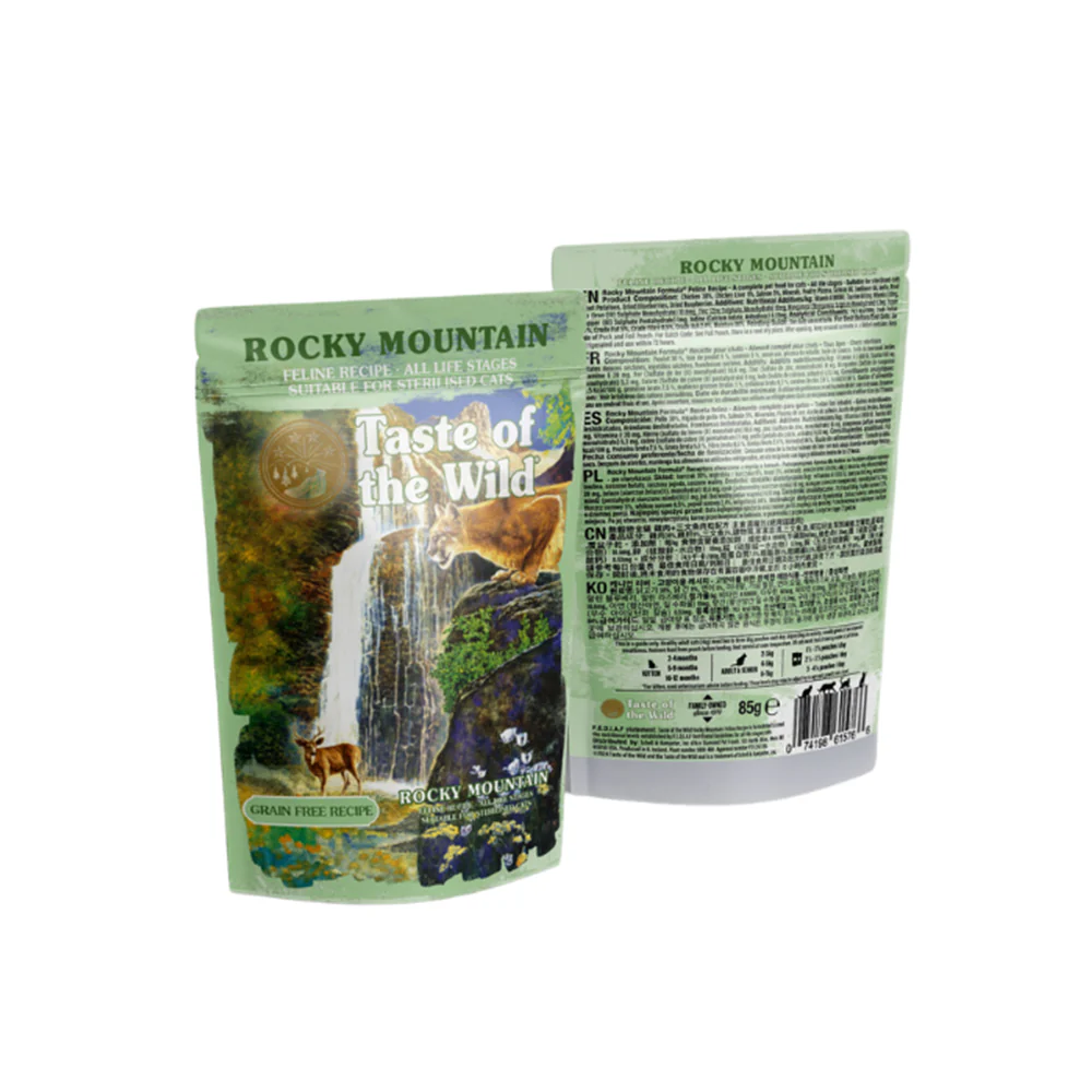 TASTE OF THE WILD Rocky Mountain Chunks In Gravy Pouch Wet Cat Food - Image 2