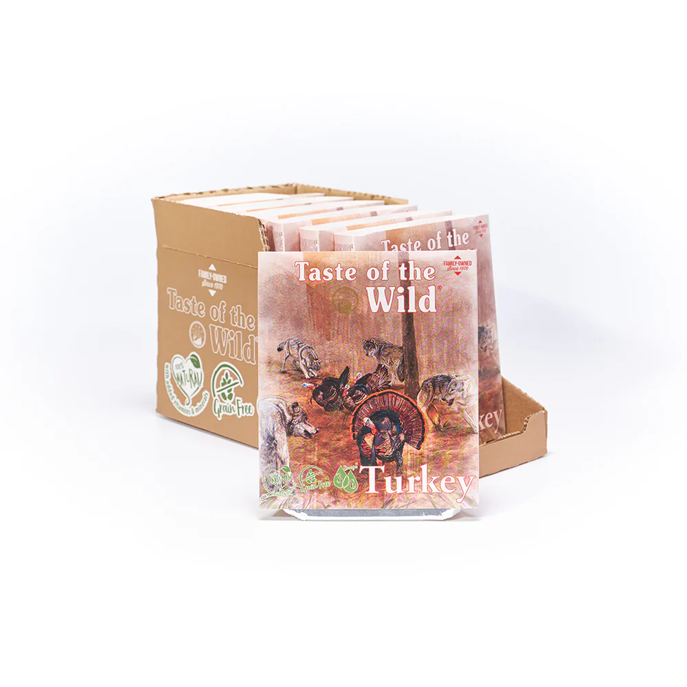 TASTE OF THE WILD Turkey And Duck With Fruit And Vegetables Wet Dog Food 390g x 7 - Image 2