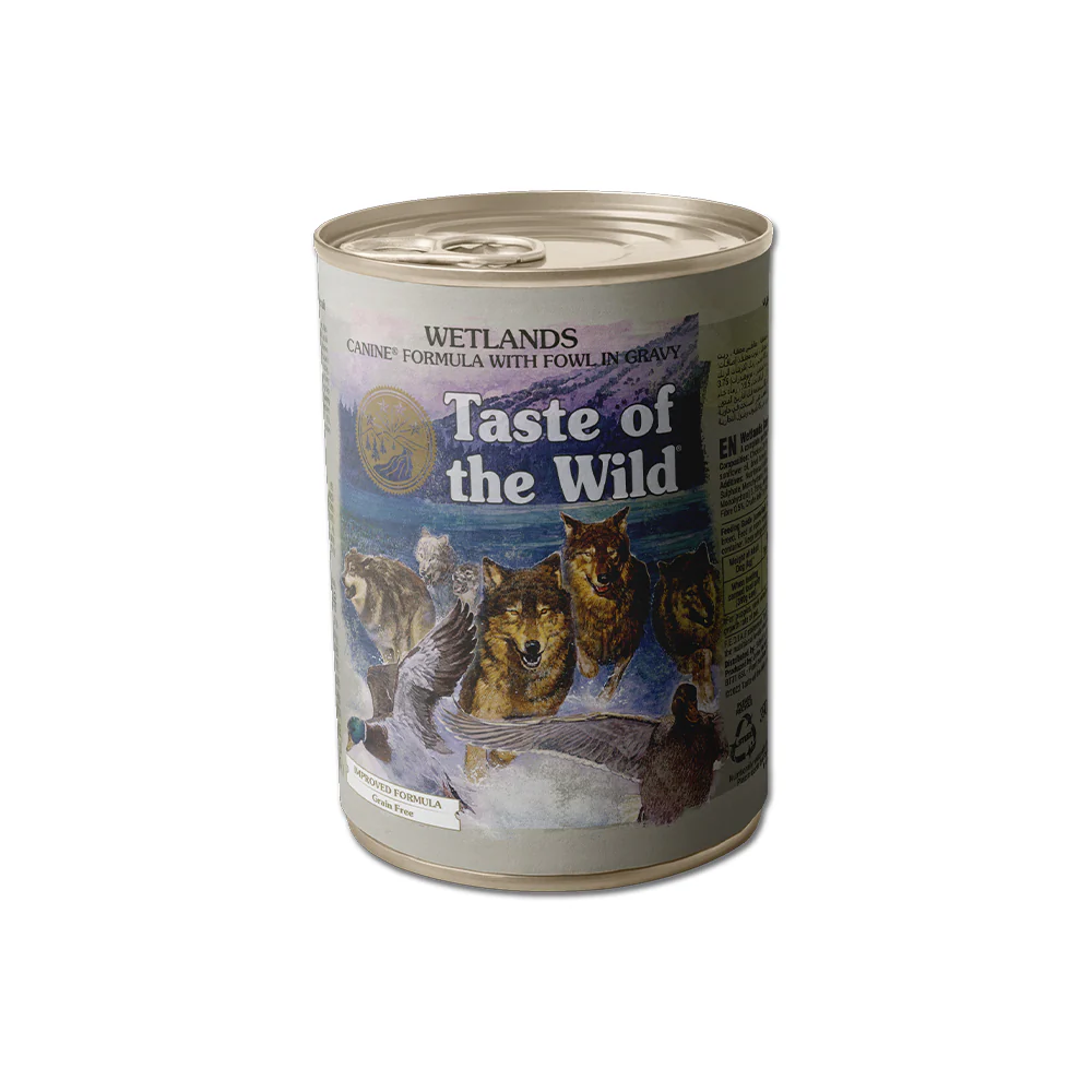 TASTE OF THE WILD Wetlands Canine Formula With Fowl In Gravy Wet Dog Food