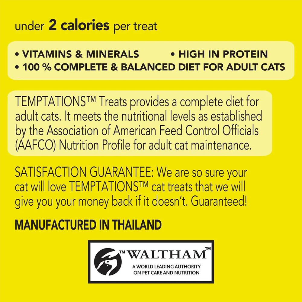 TEMPTATIONS Snacks Tasty Chicken Cat Treats - Image 6