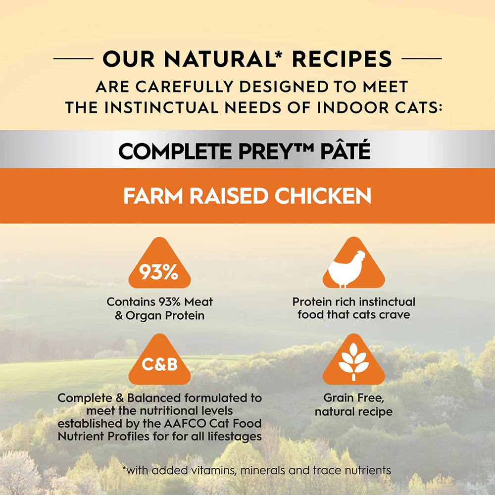 TRILOGY Complete Prey Pate Chicken Adult Canned Cat Food - Image 5