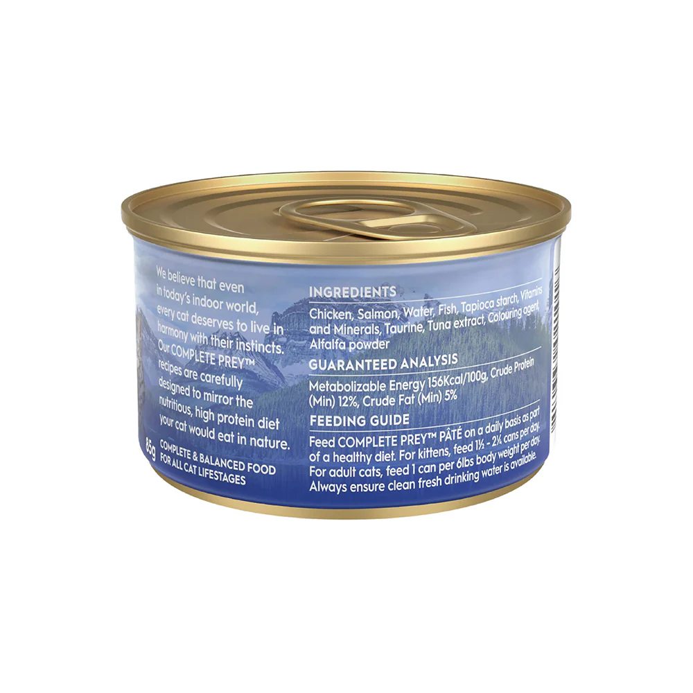 TRILOGY Complete Prey Pate Salmon Adult Canned Cat Food - Image 3