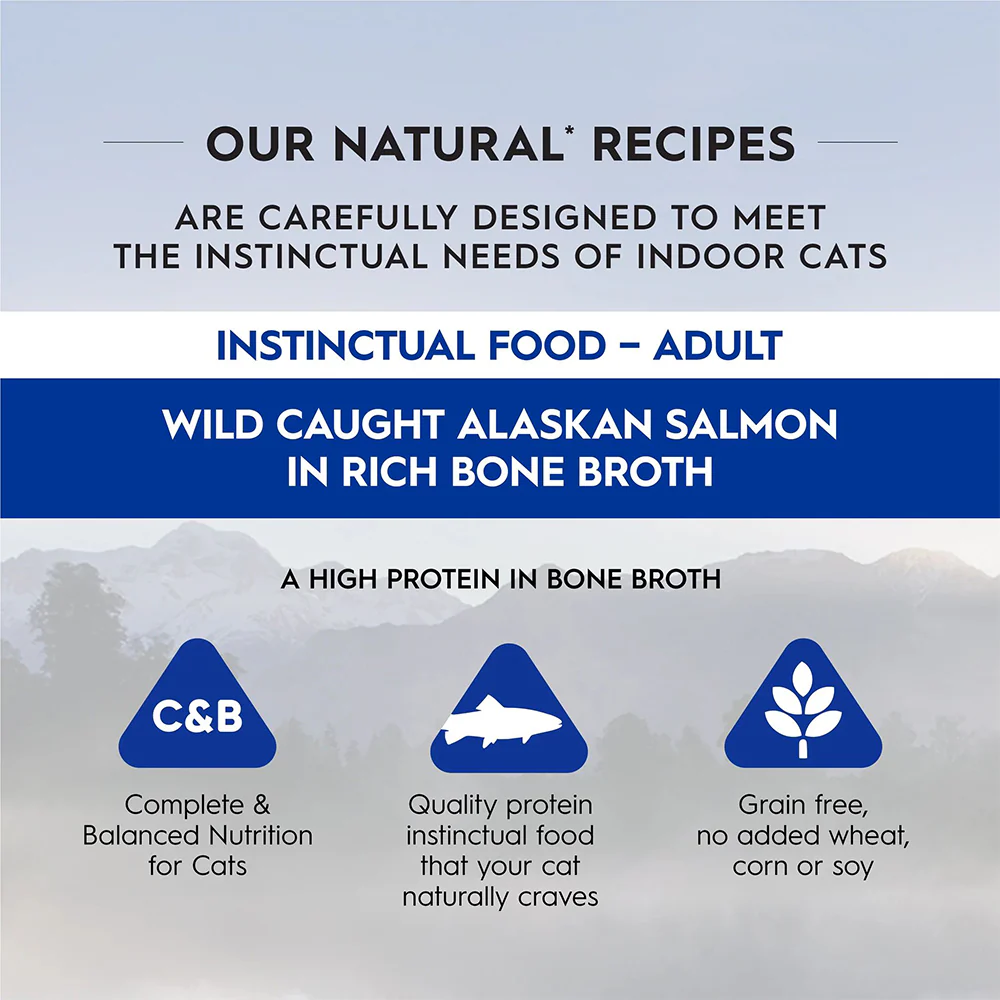 TRILOGY Wild Caught Salmon in Bone Broth Adult Canned Cat Food - Image 6