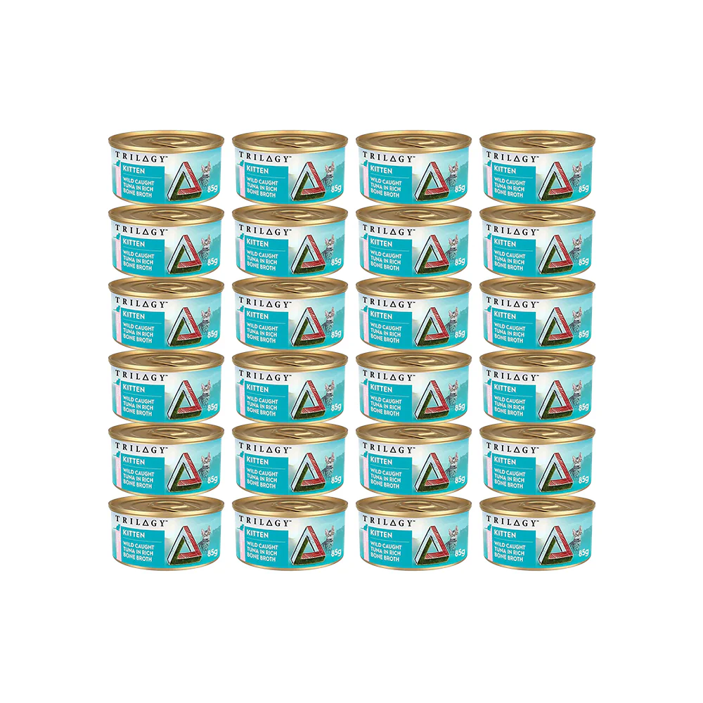 TRILOGY Wild Caught Tuna in Bone Broth Kitten Canned Cat Food - Image 9
