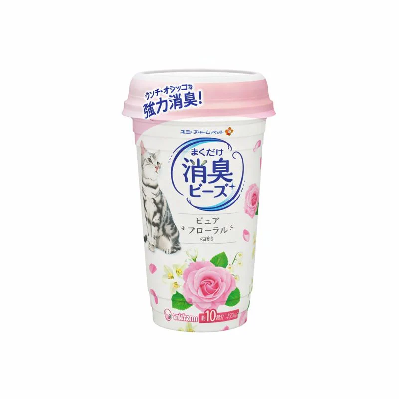 UNICHARM Cat Litter Deodorising Beads 450ml - Image 4