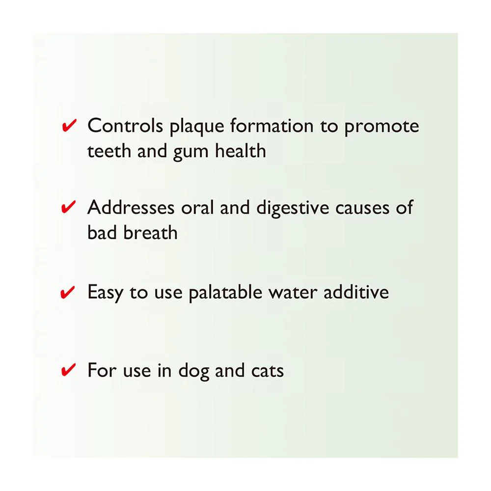 VIRBAC Aquadent Fresh Dental Health Water Additive For Dogs & Cats - Image 3