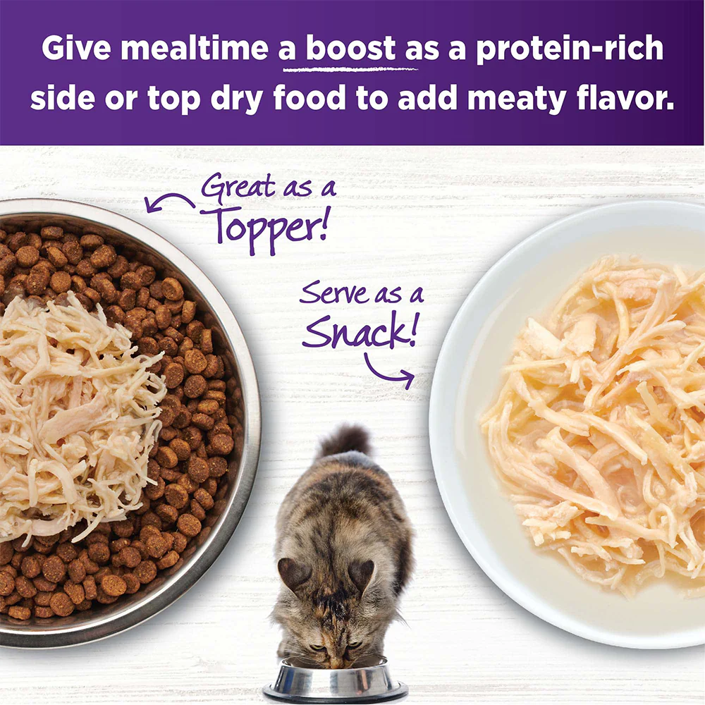 WELLNESS Core Simply Shreds Shredded Boneless Chicken Wet Cat Food 50g x 12 - Image 5
