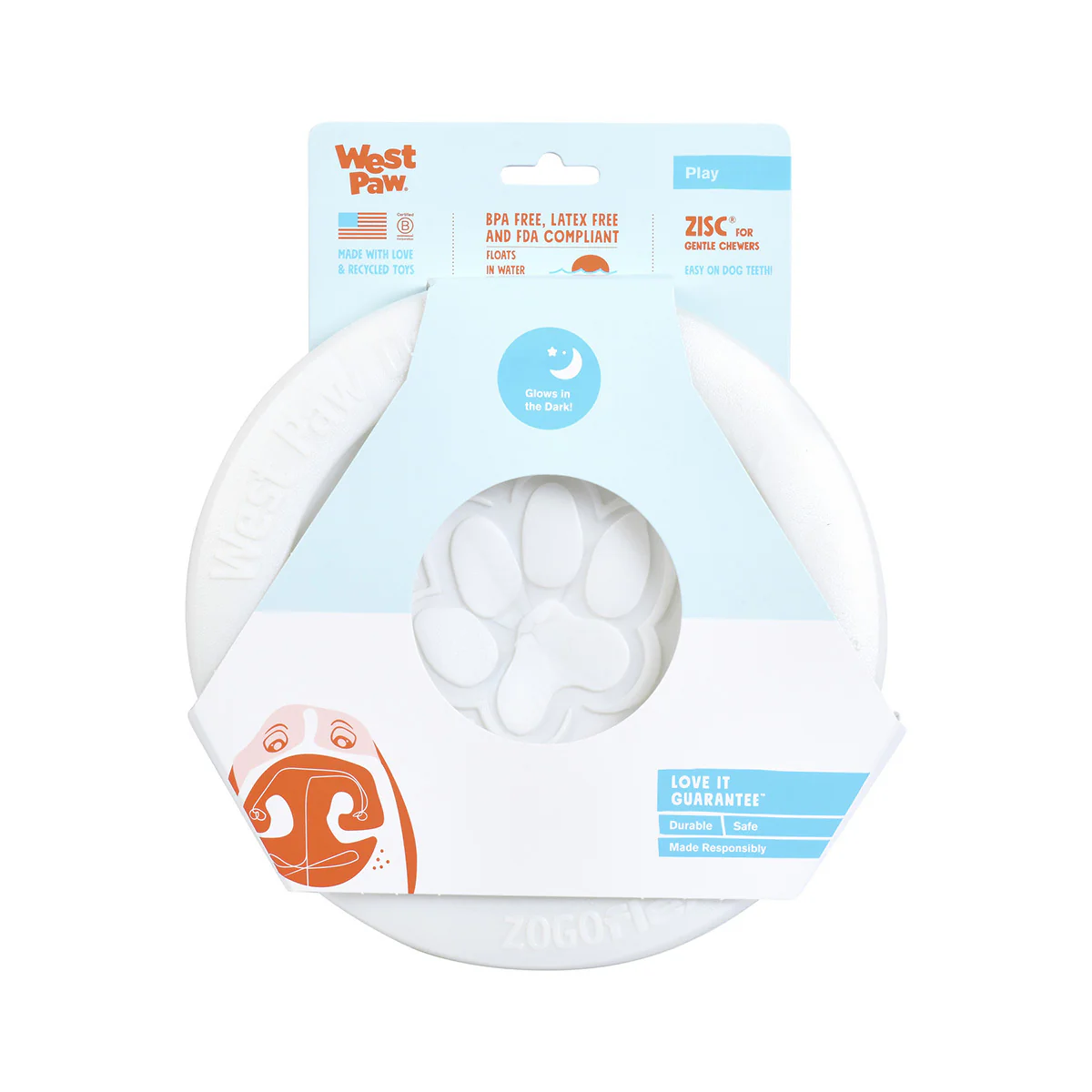 WEST PAW Zisc Flying Fetch Toy - Image 2