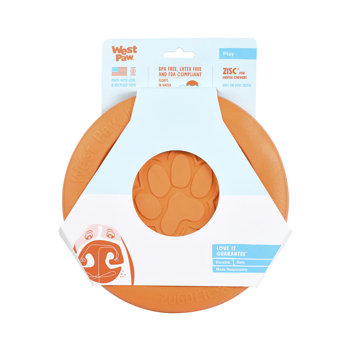 WEST PAW Zisc Flying Fetch Toy - Image 4