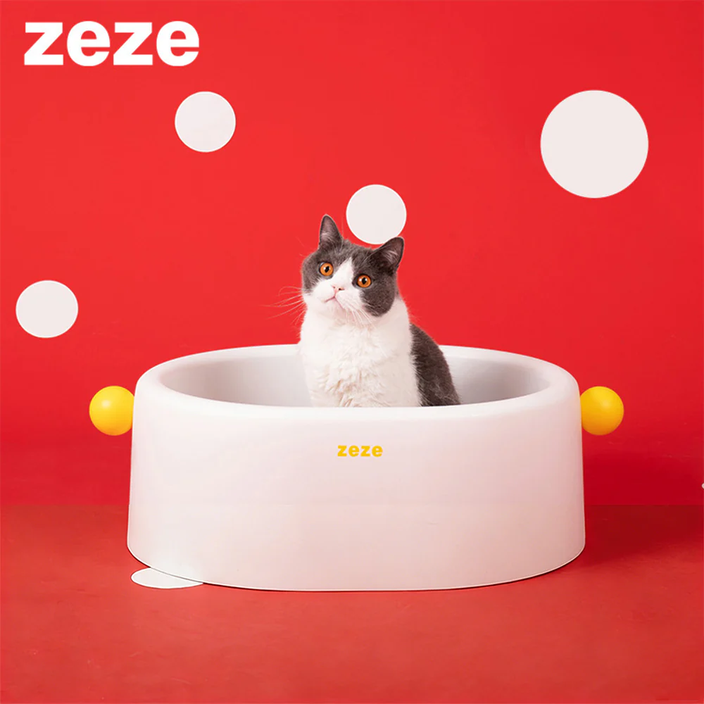 ZEZE Large Open Cat Litter Box - Image 8
