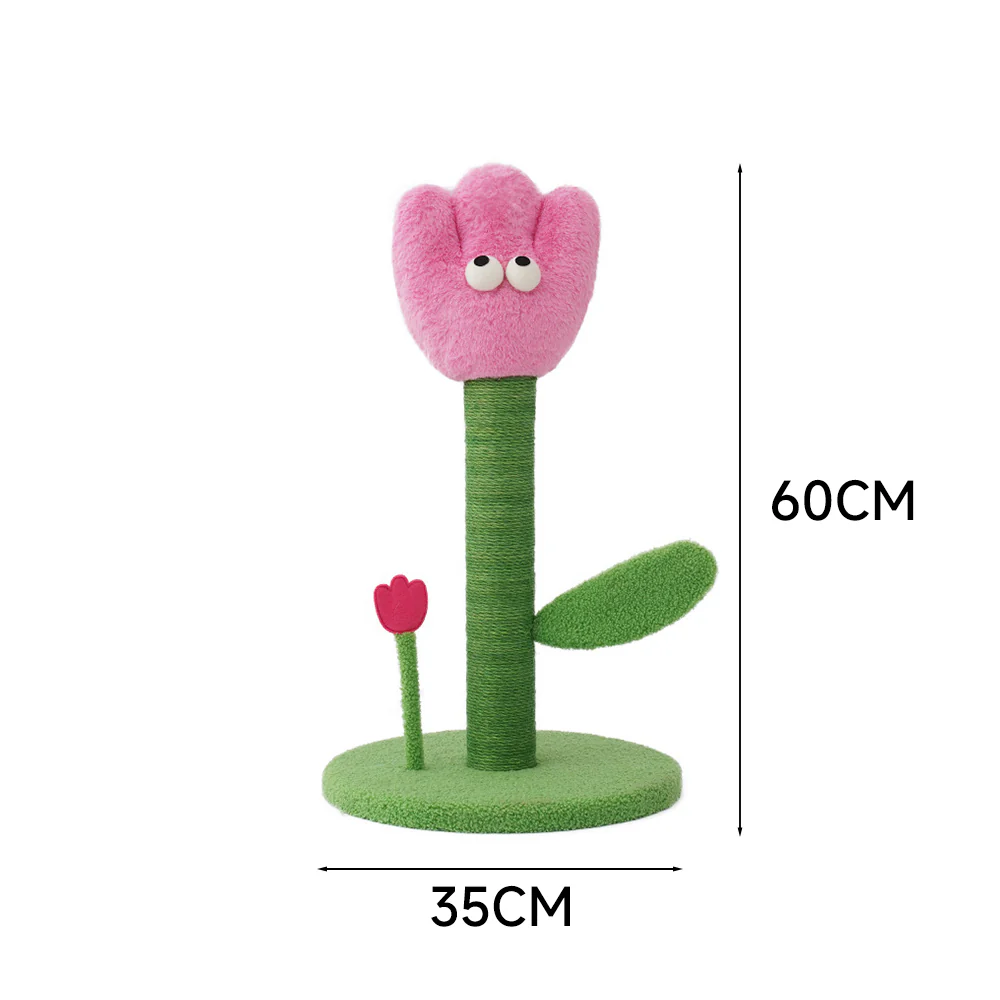 ZEZE Tulip Cat Tree Scratching Post - Image 3