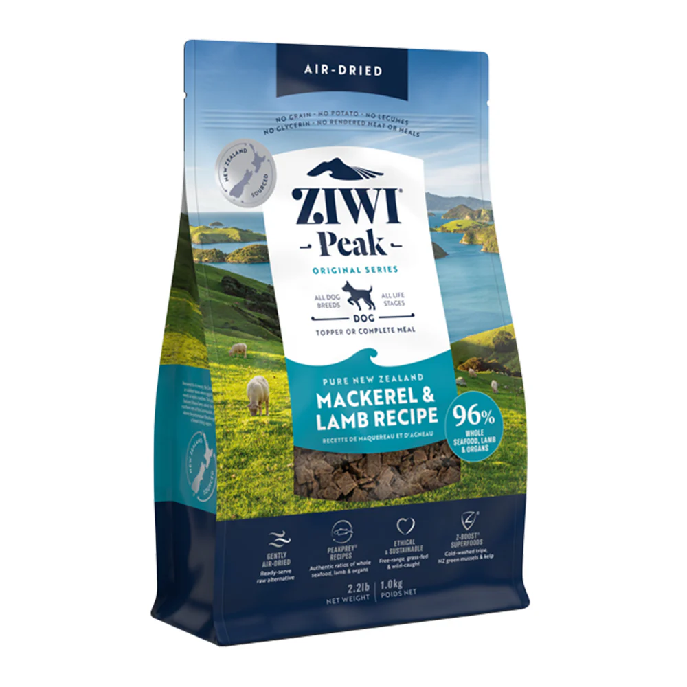 ZIWI Peak Mackerel & Lamb Recipe Air Dried Dog Food - Image 4