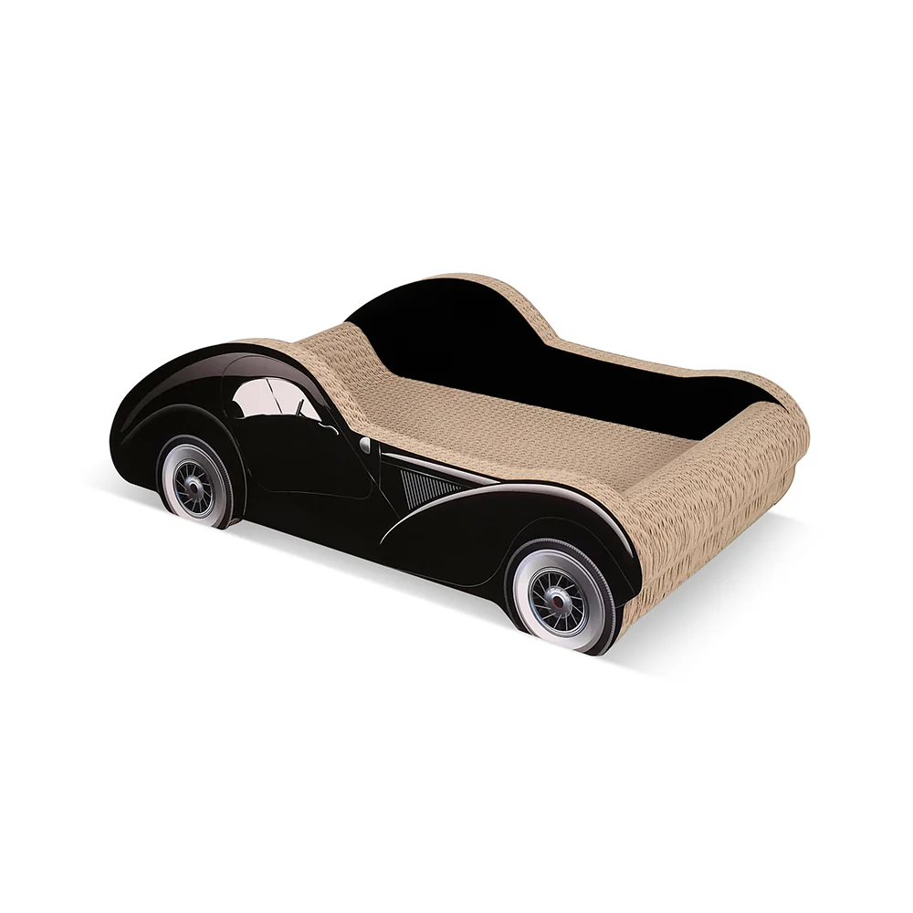 ZODIAC Black Car-shaped Cat Scratcher 50x29x15cm - Image 5