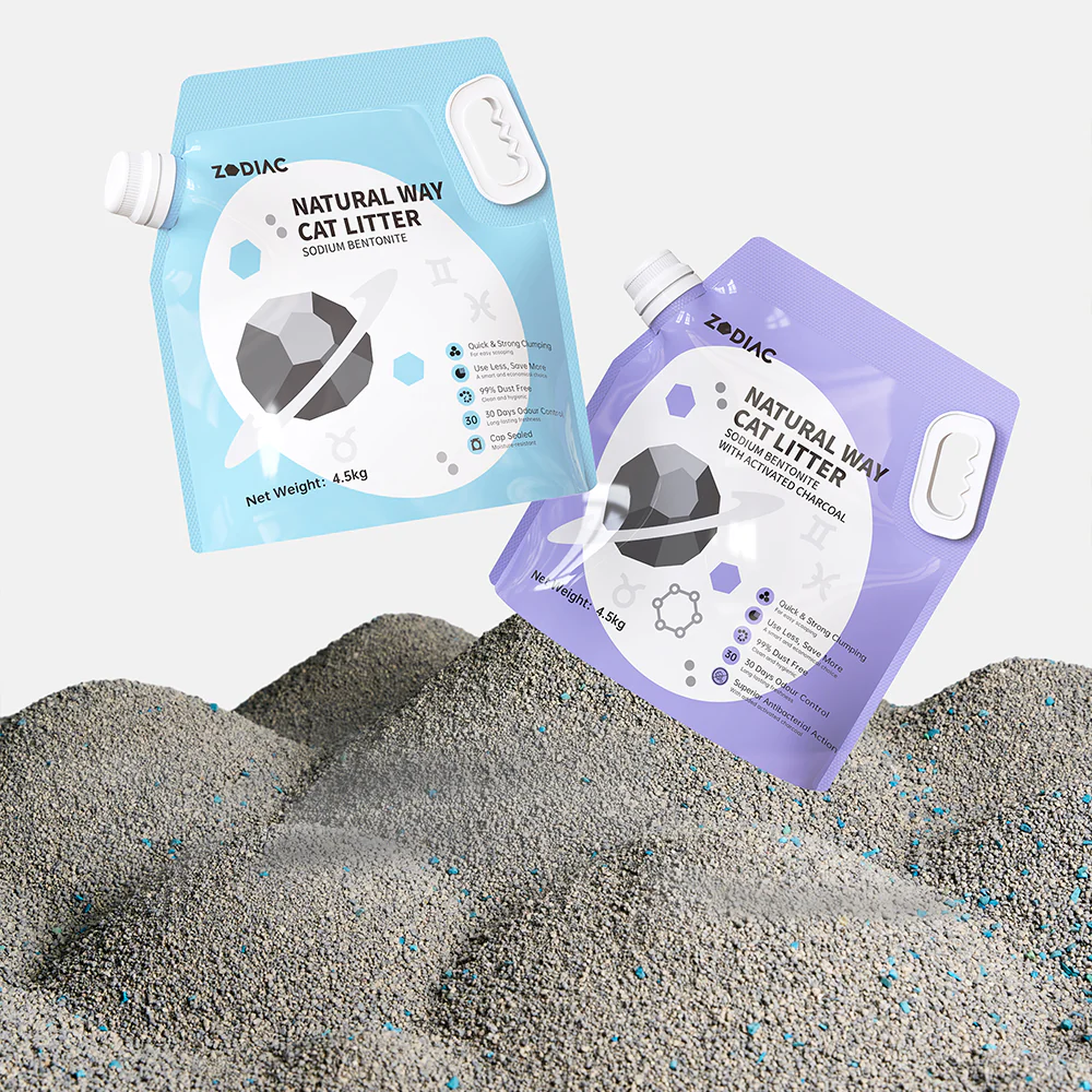 ZODIAC Natural Way Superfine Bentonite With Activated Charcoal Cat Litter - Image 3