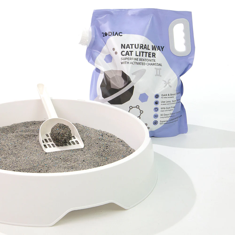 ZODIAC Natural Way Superfine Bentonite With Activated Charcoal Cat Litter - Image 5