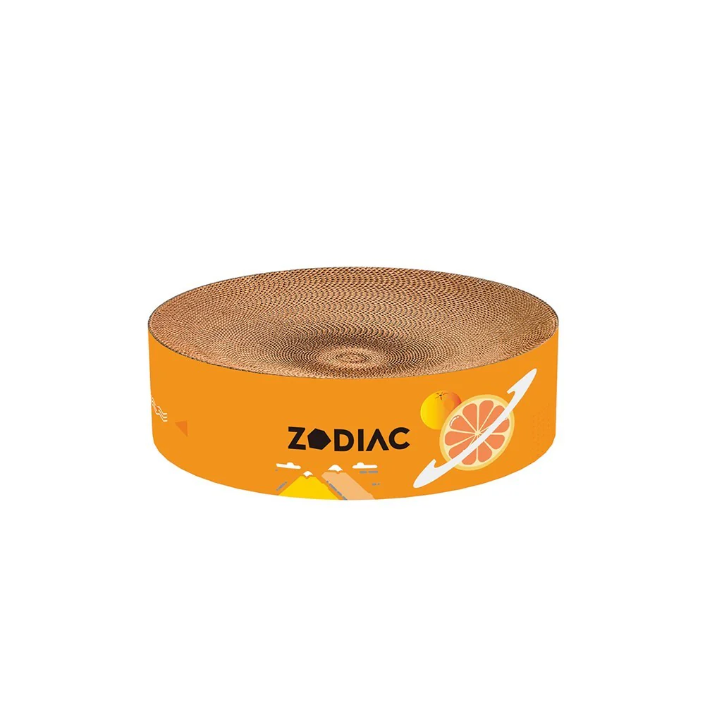ZODIAC Round Cat Scratcher - 40X40X10cm - Image 4