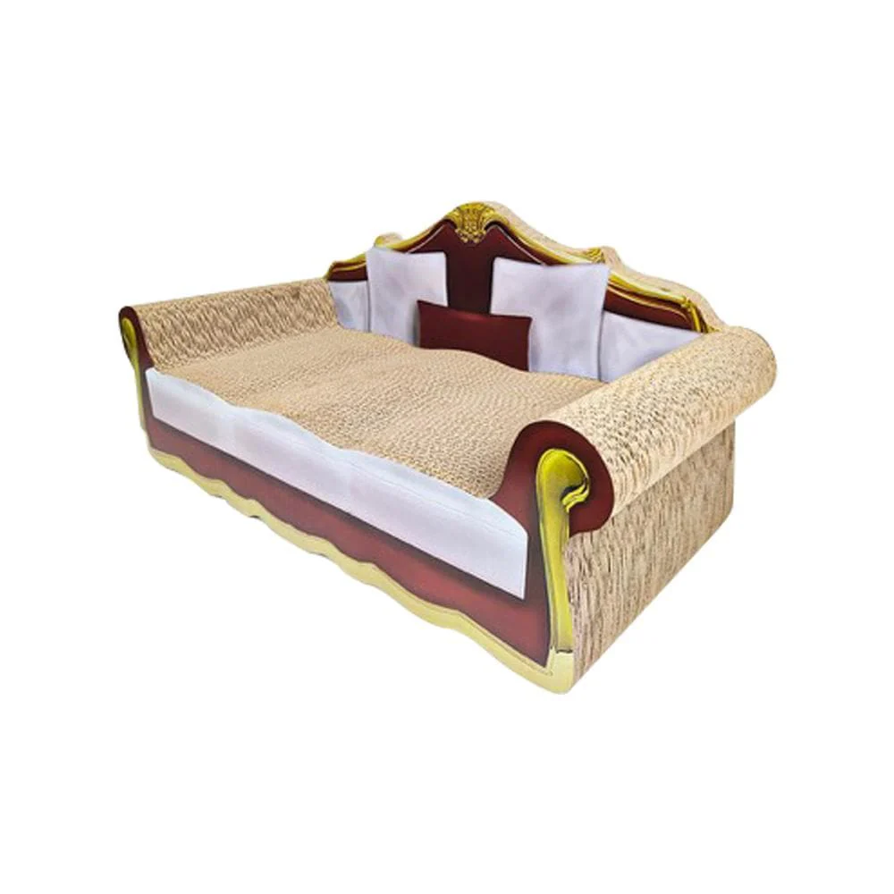 ZODIAC Red & Yellow Sofa Cat Scratchers - Image 4