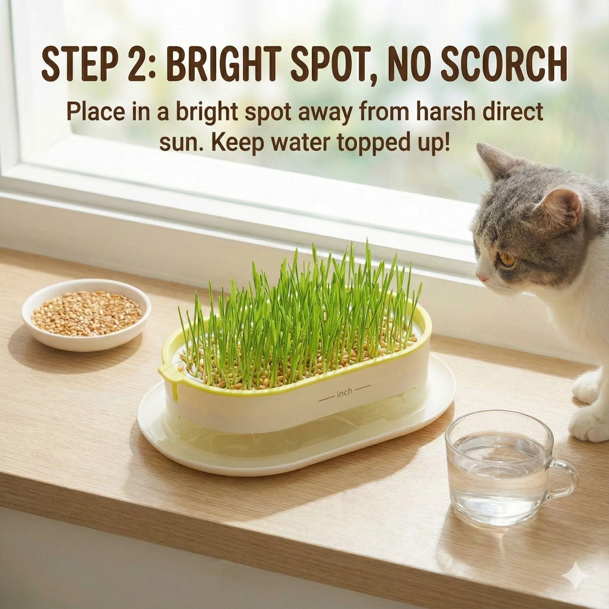 ZODIAC Australian Wheat Grass Seeds 20g - Image 3
