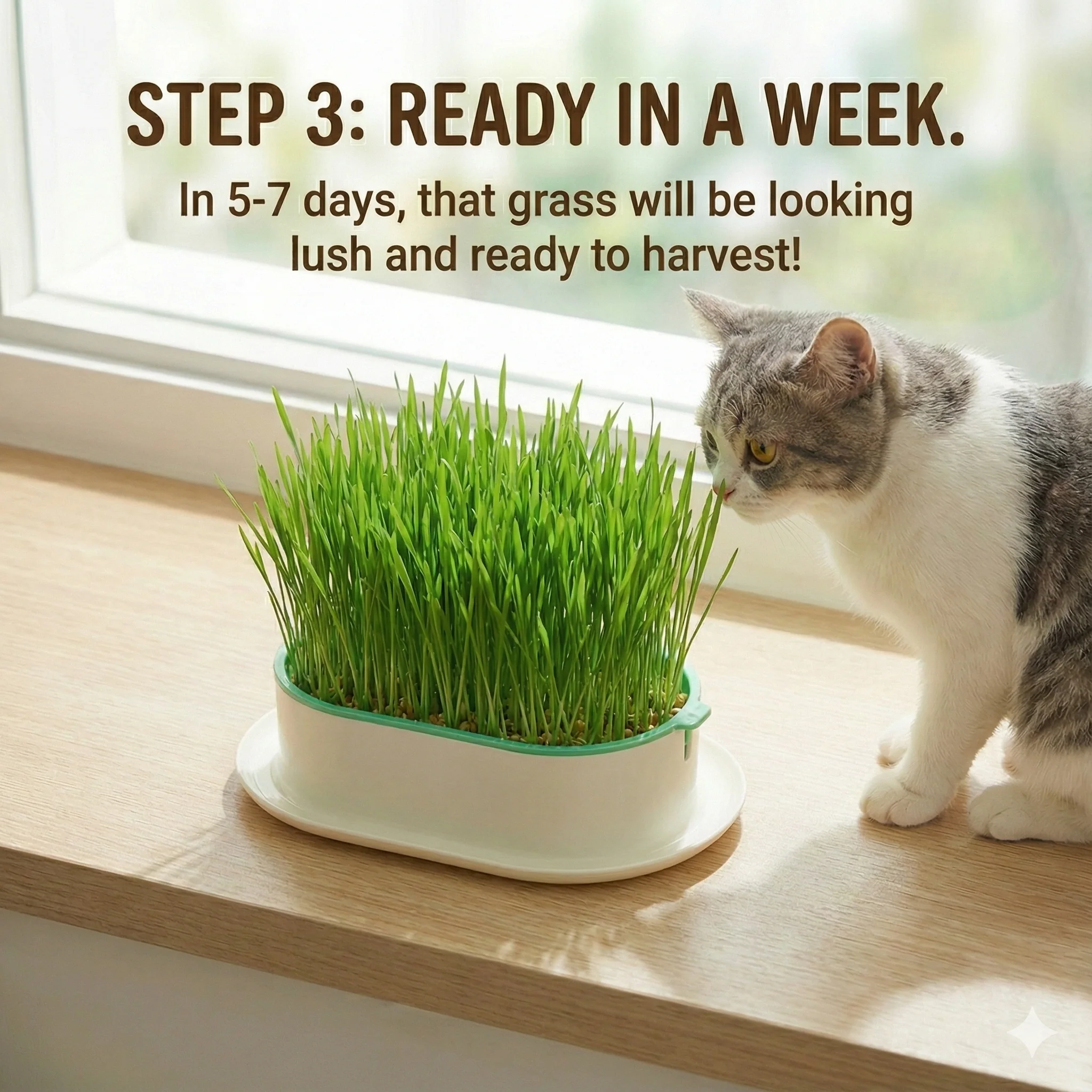 ZODIAC Australian Wheat Grass Seeds 20g - Image 4